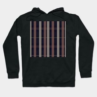 Grunge Aesthetic Artair 2 Hand Drawn Textured Plaid Pattern Hoodie